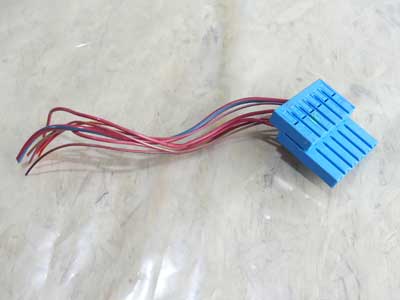 BMW 12 Pole 7 Wire Blue Connector Plug w/ Pigtail 61139227709